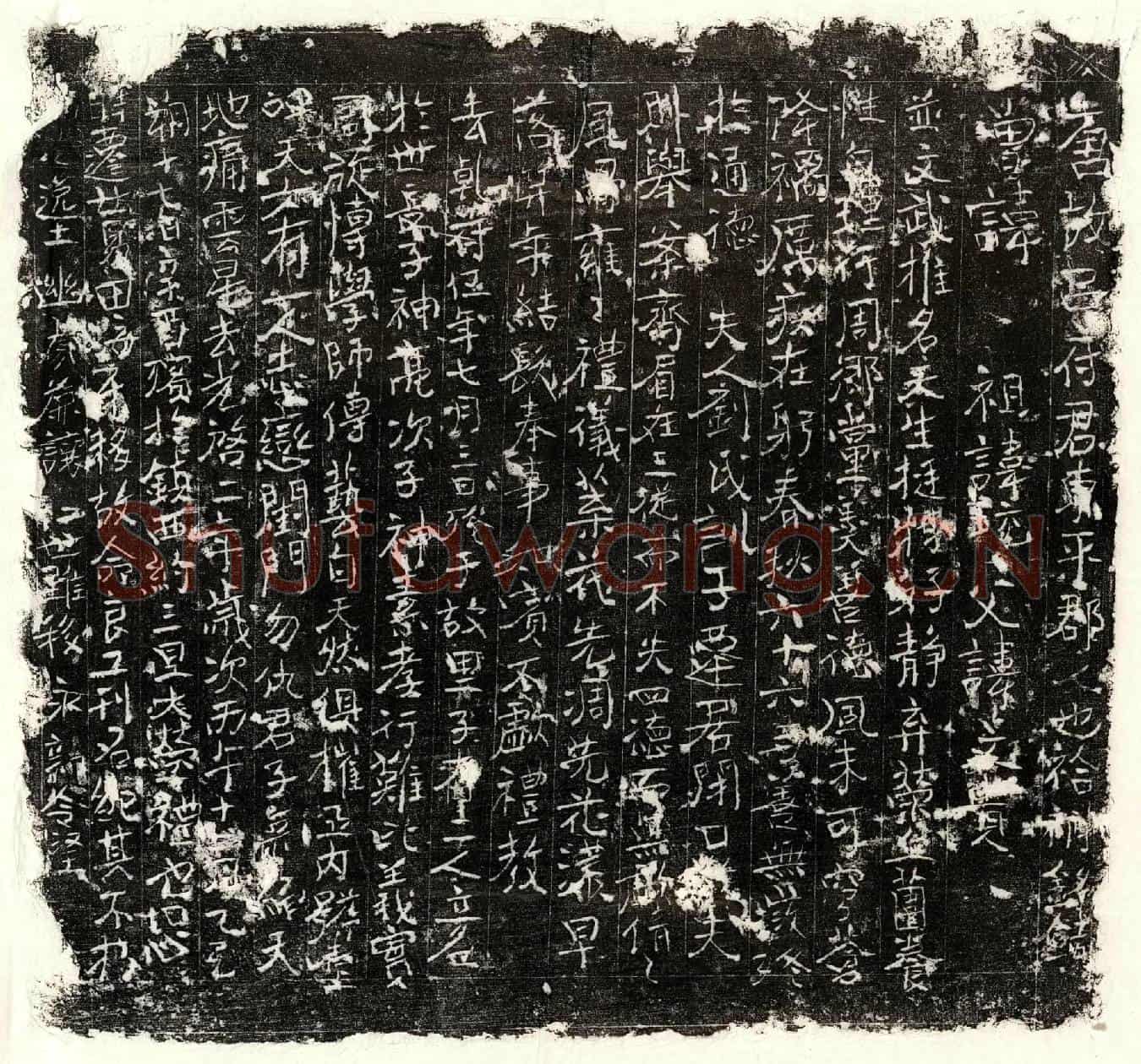 唐吕君墓誌(唐故吕府君东平郡人也祫祔铭誌)
