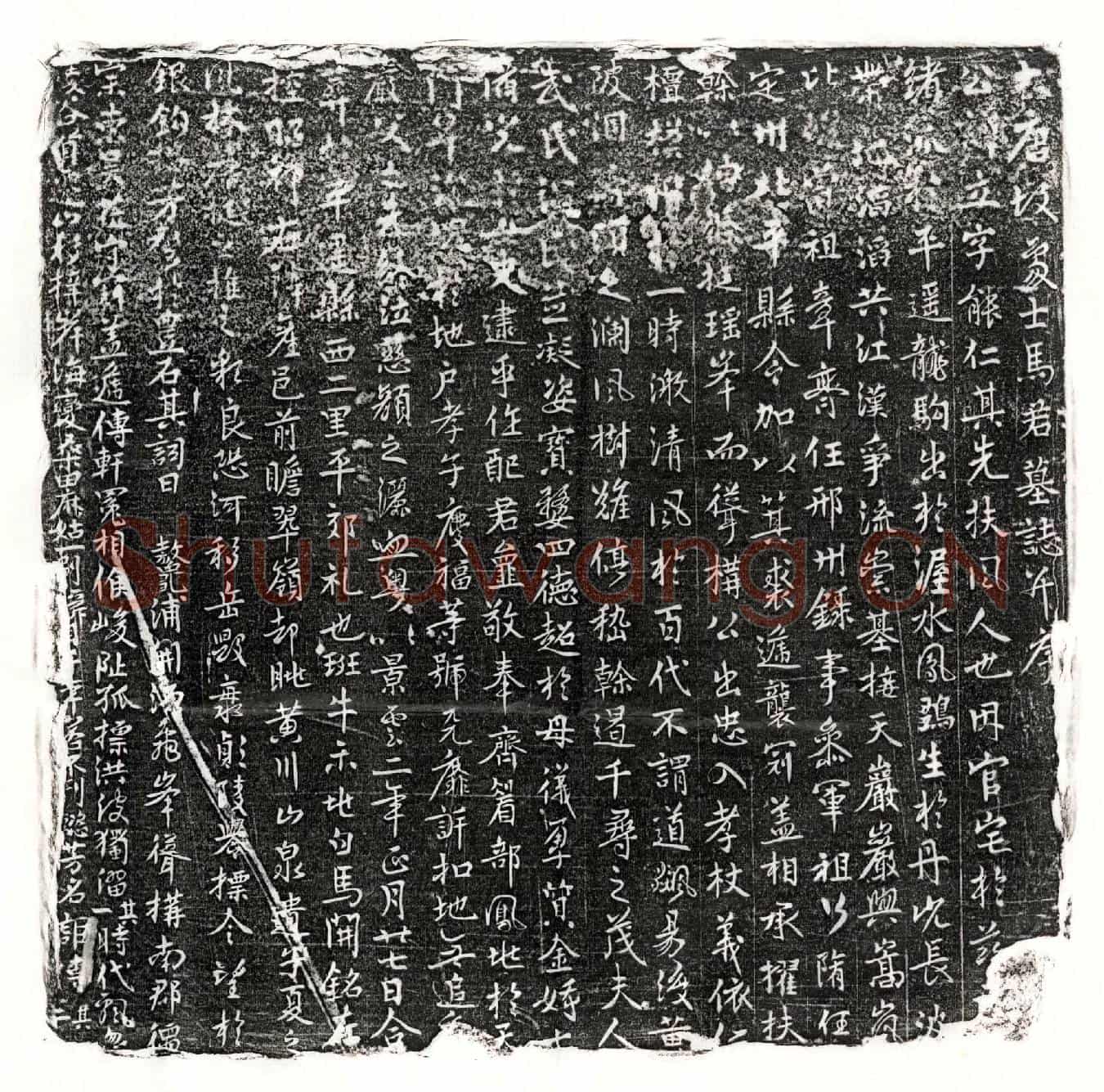 唐马立墓誌(大唐故处士马君墓誌并序)
