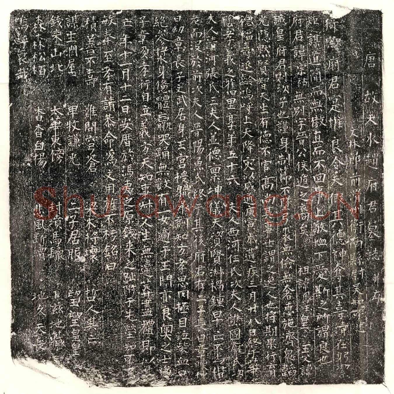 唐赵宗祜墓誌(唐故天水赵府君墓誌并序)