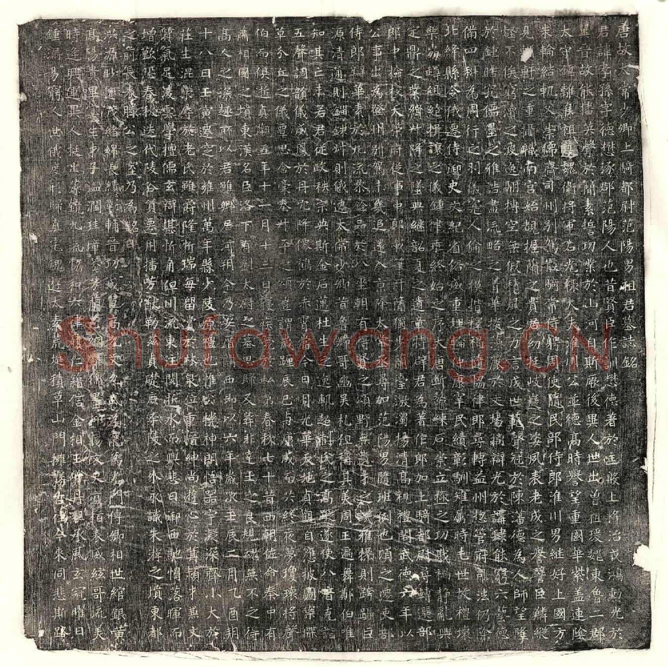唐祖孝孙墓誌(唐故太常少卿上骑都尉范阳男祖君墓誌铭)