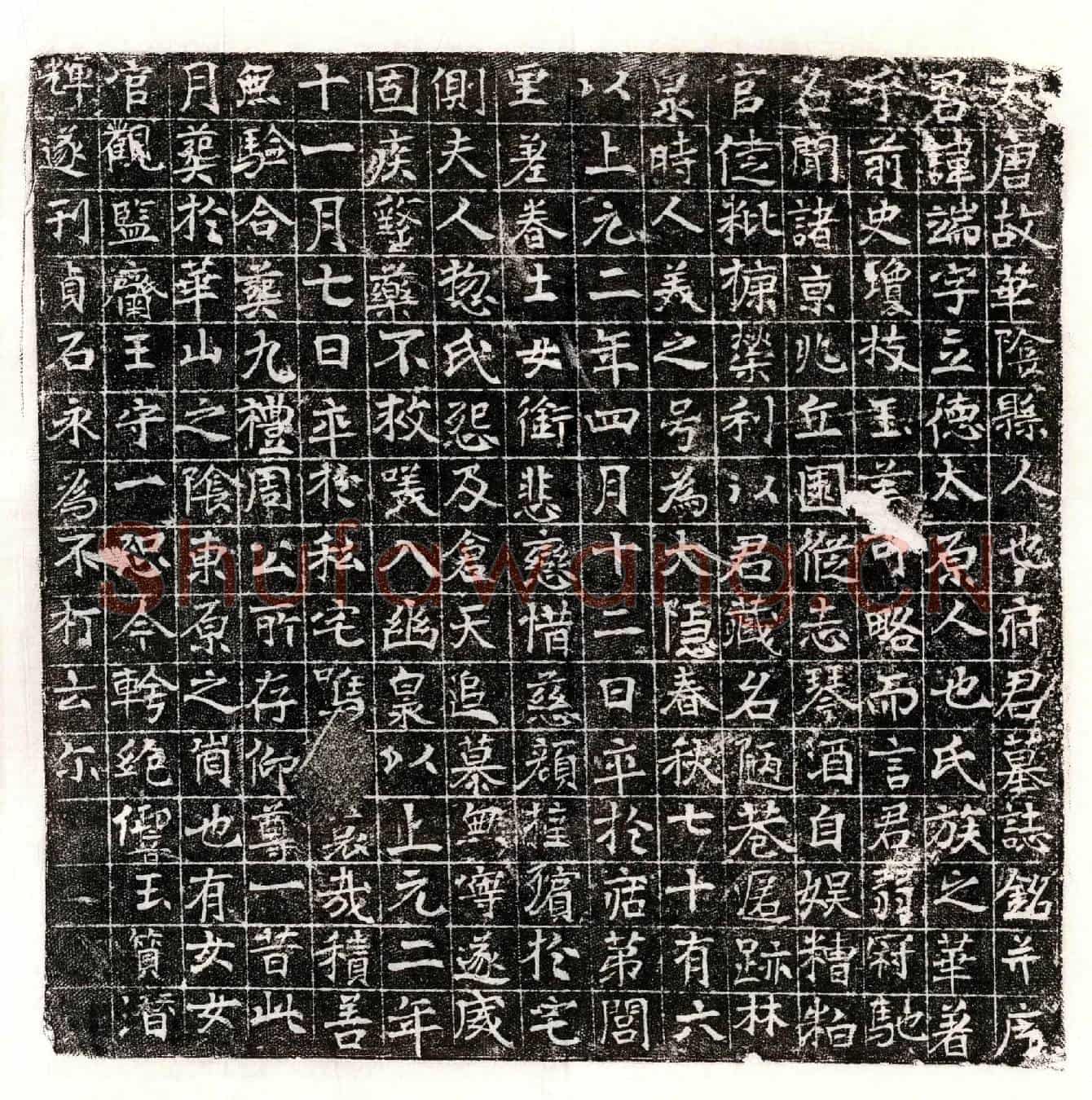 唐□端墓誌(大唐故华阴县人也府君墓誌铭并序)
