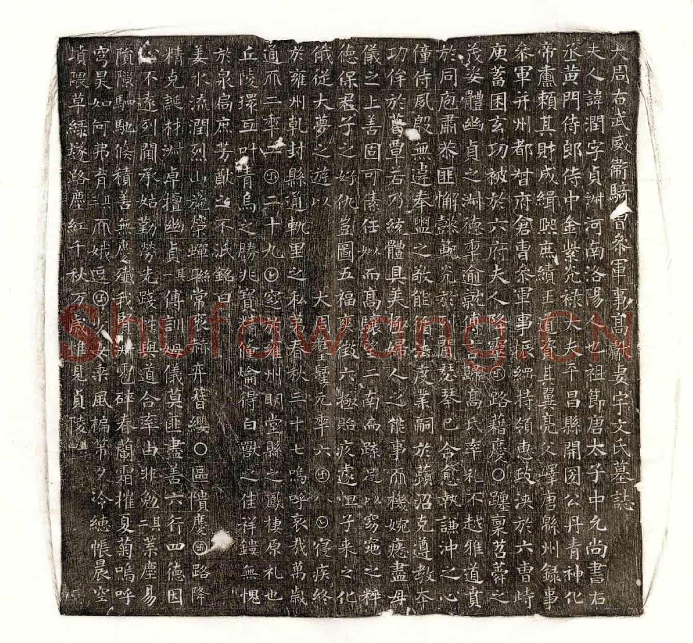 唐高献妻宇文润墓誌(大周右武威卫骑曹参军事高献妻宇文氏墓誌)