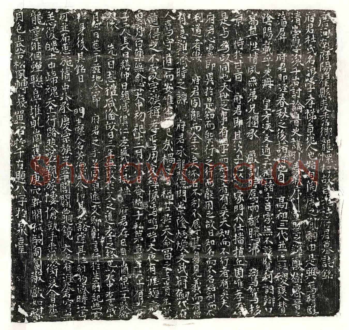 唐杜浪墓誌(唐河南府阳翟县麦秀乡龙怀村故京兆杜府君墓誌铭)