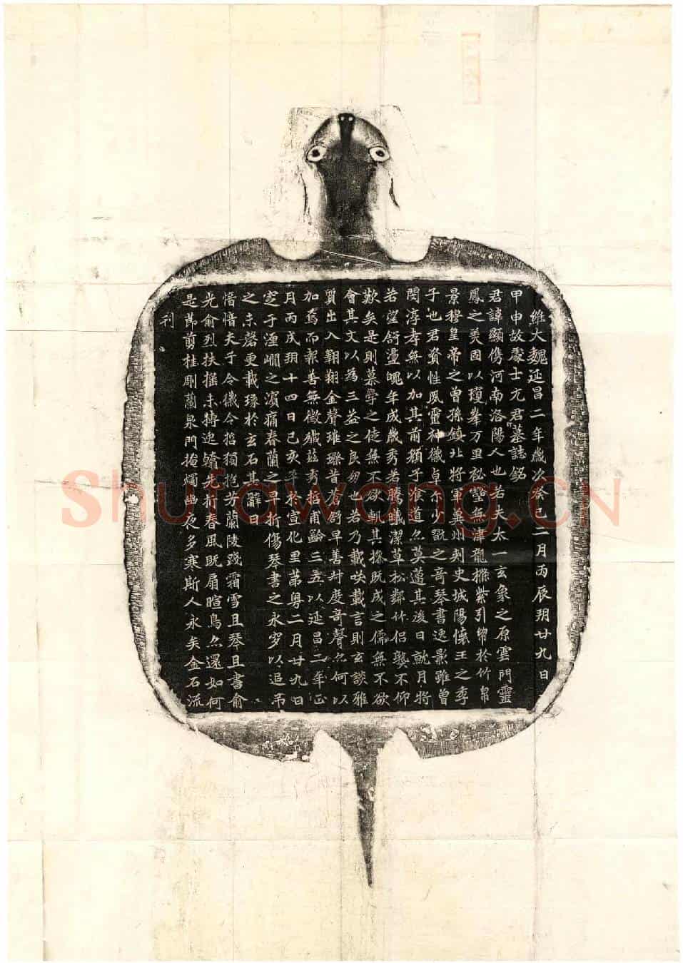 北朝元显儁墓誌(维大魏延昌二年岁次癸巳二月丙辰朔廿九日甲申故处士元君墓誌铭)