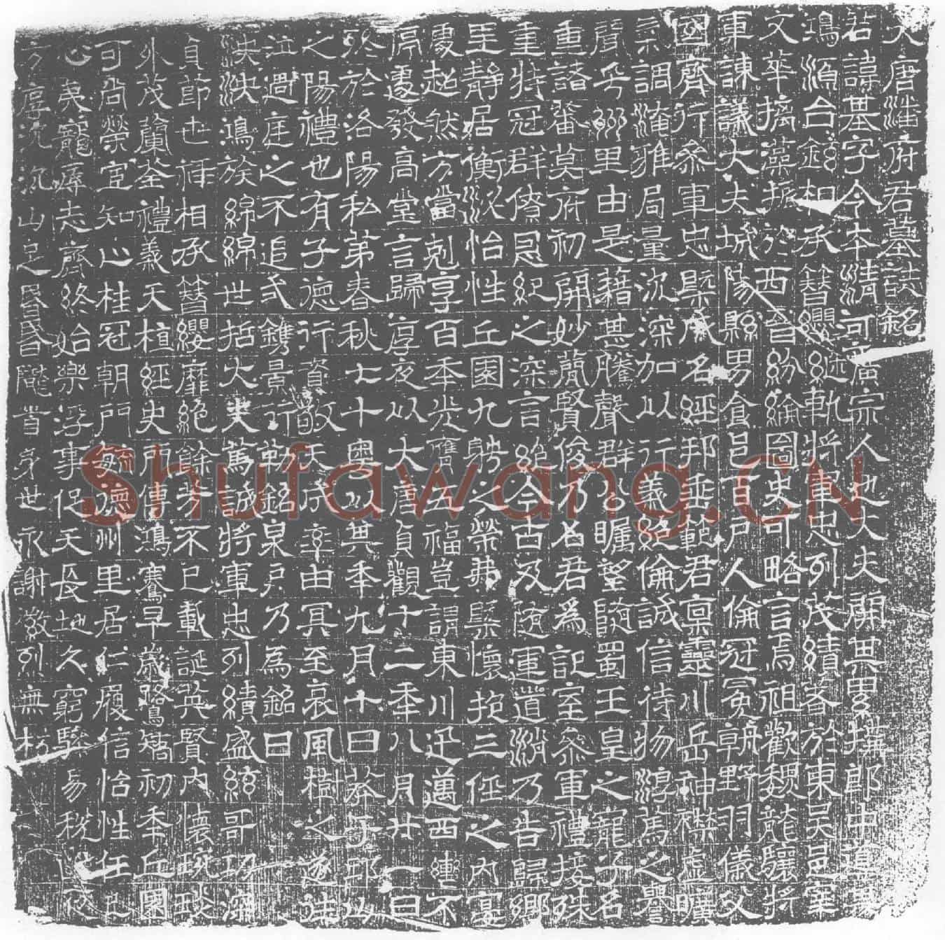 唐潘基墓誌(大唐潘府君墓誌铭)