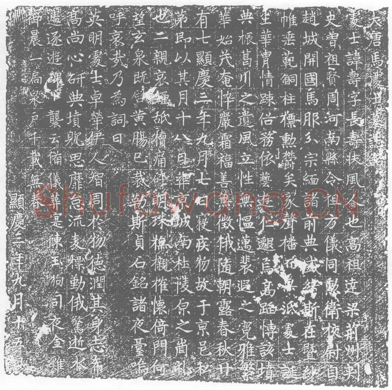 唐墓誌