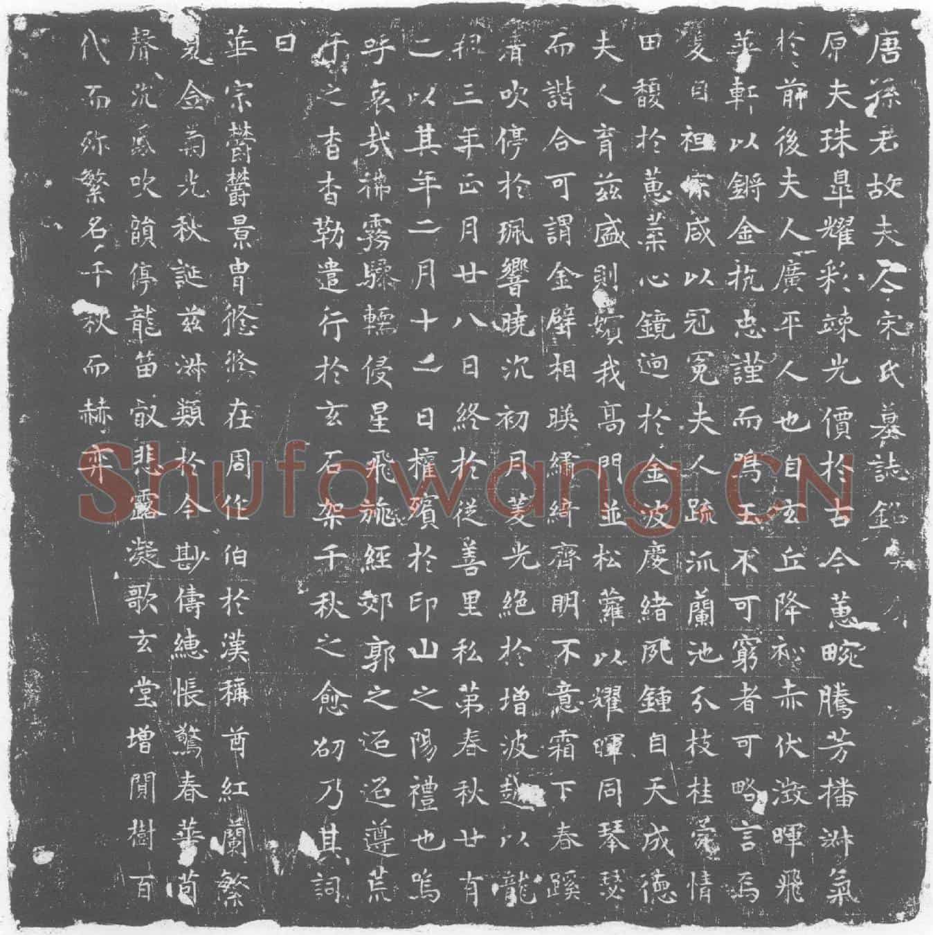 唐墓誌