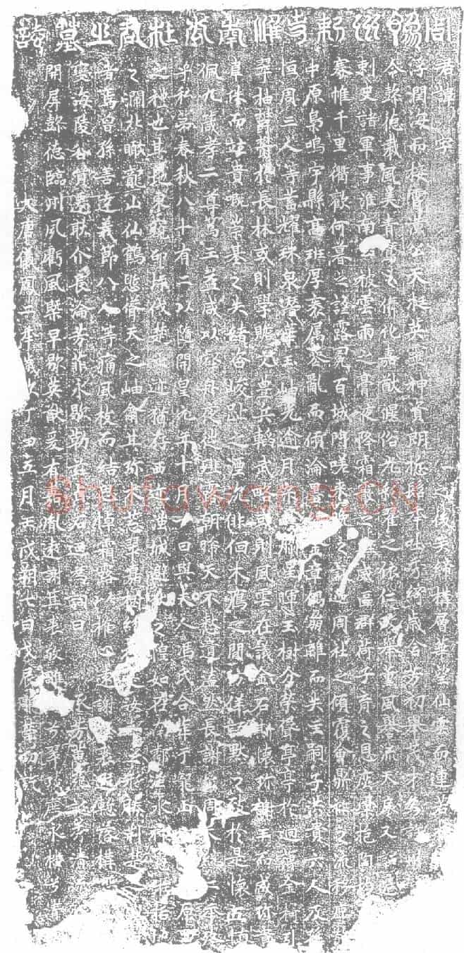 唐墓誌