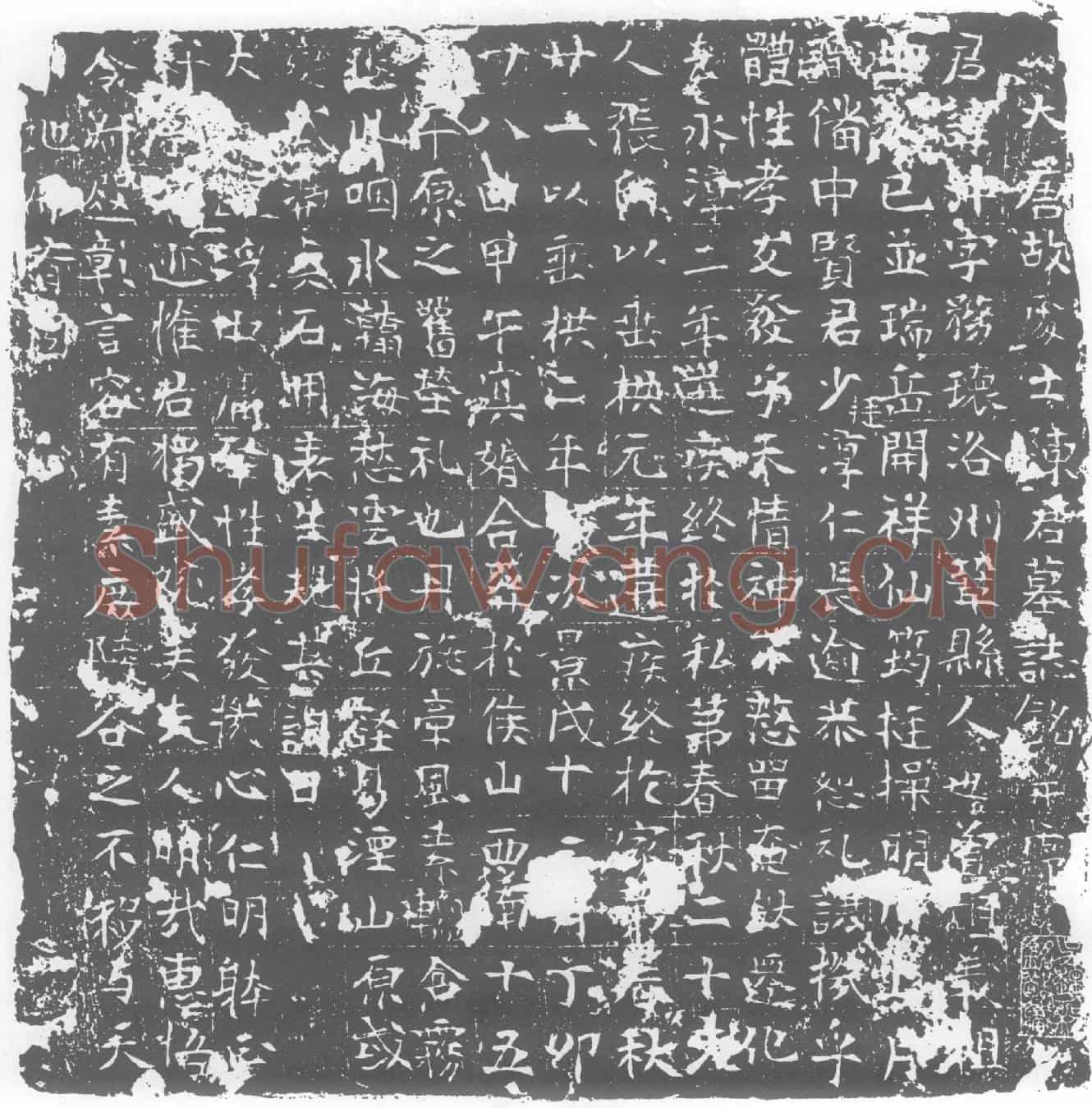 唐墓誌