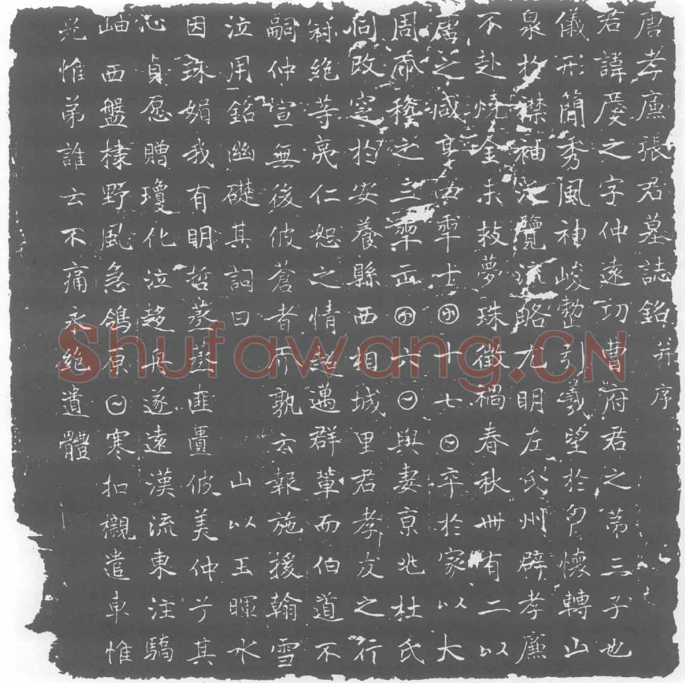 唐墓誌