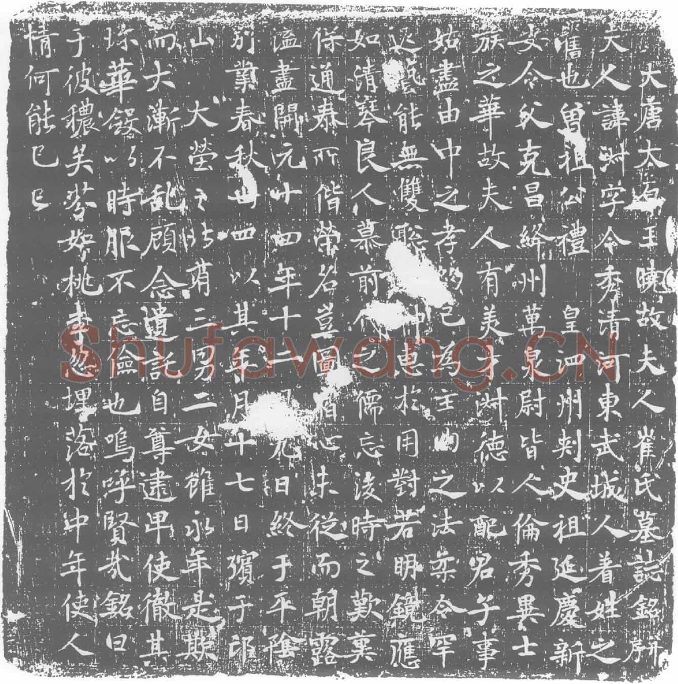 唐崔淑墓誌