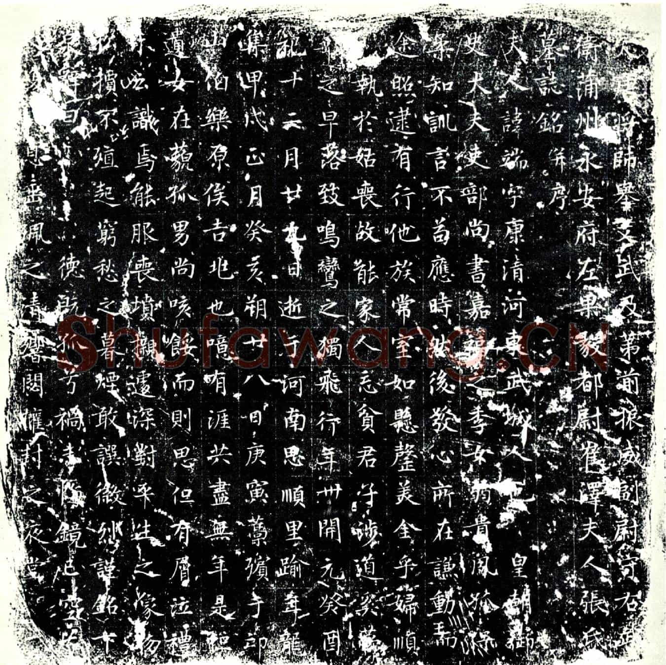 唐张端，崔泽夫人墓誌