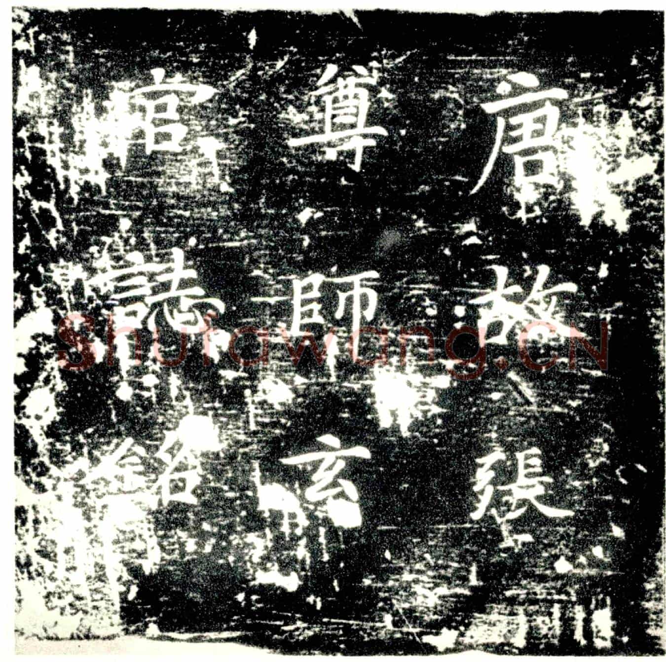 唐张乘运墓誌