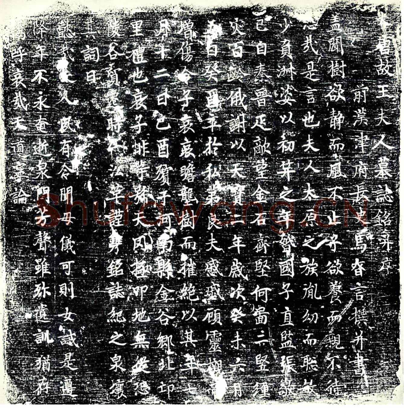 唐王氏墓誌