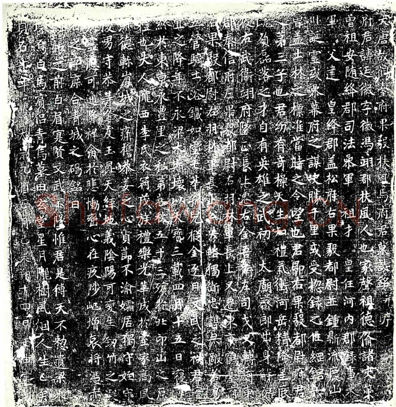 唐马延徽墓誌