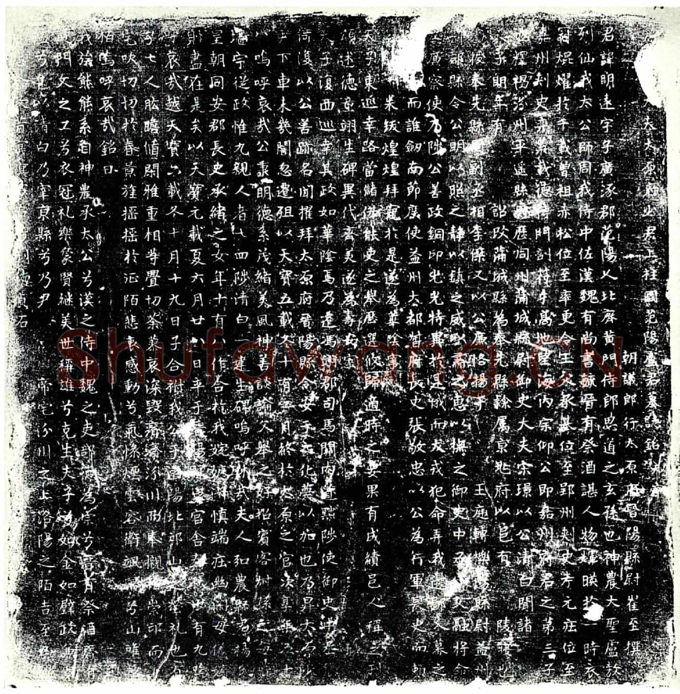 唐卢明远及夫人杨氏墓誌