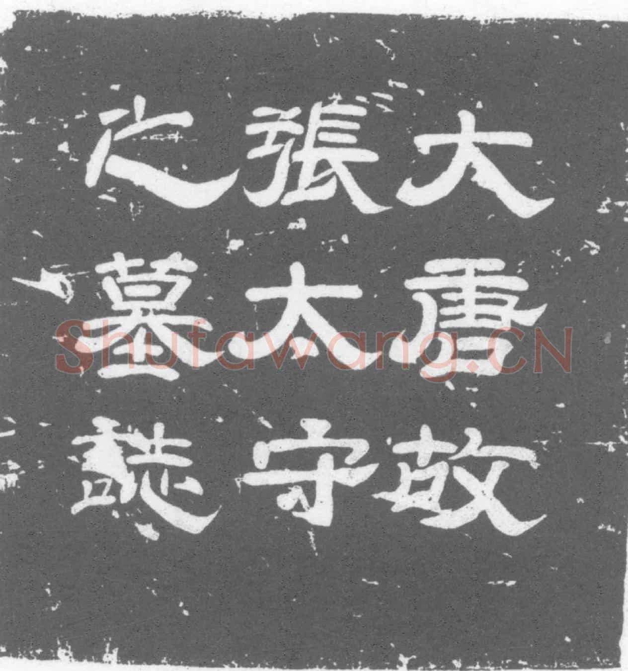 唐张朏及夫人李氏墓誌