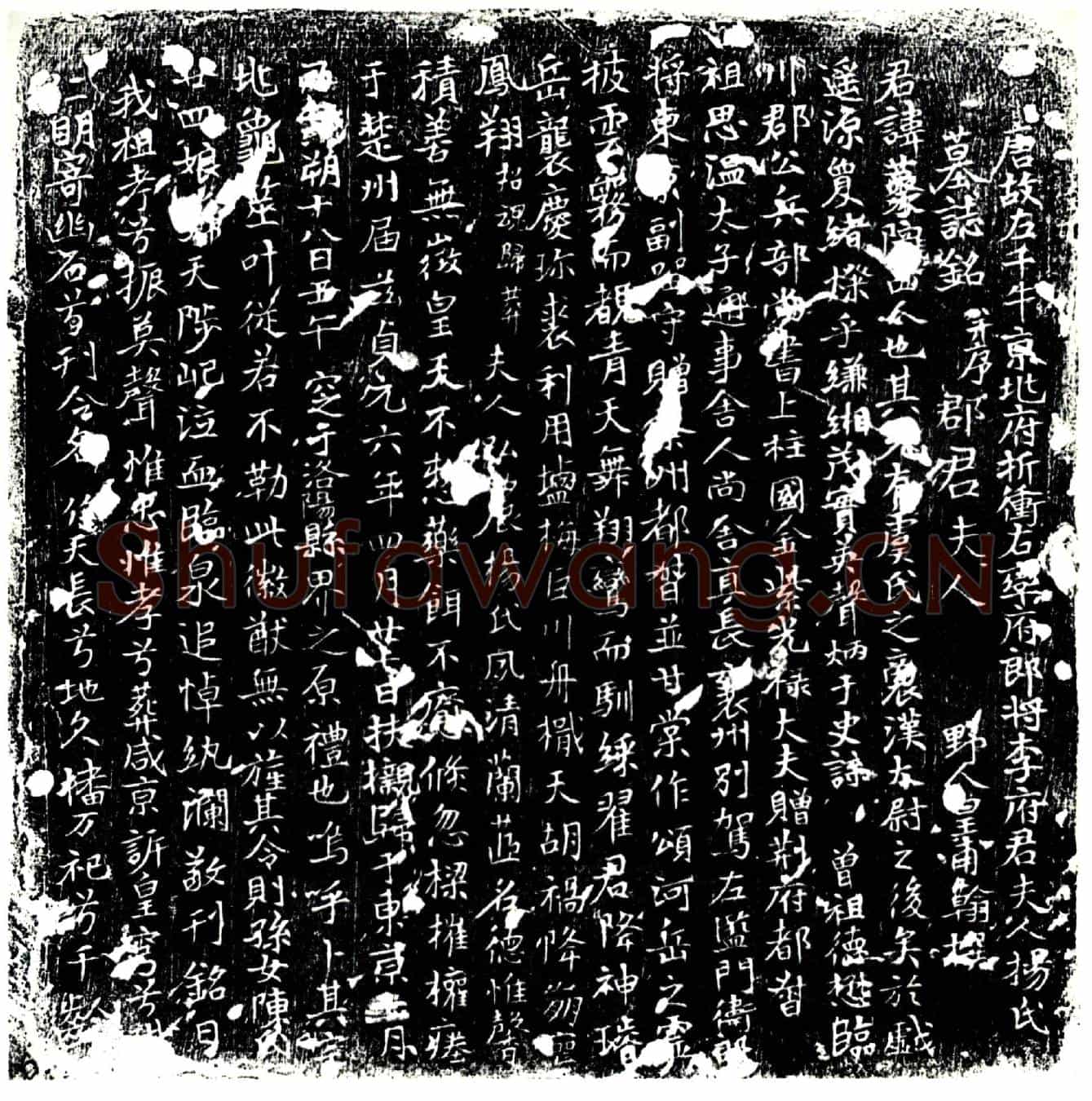 唐杨氏，李萼夫人墓誌
