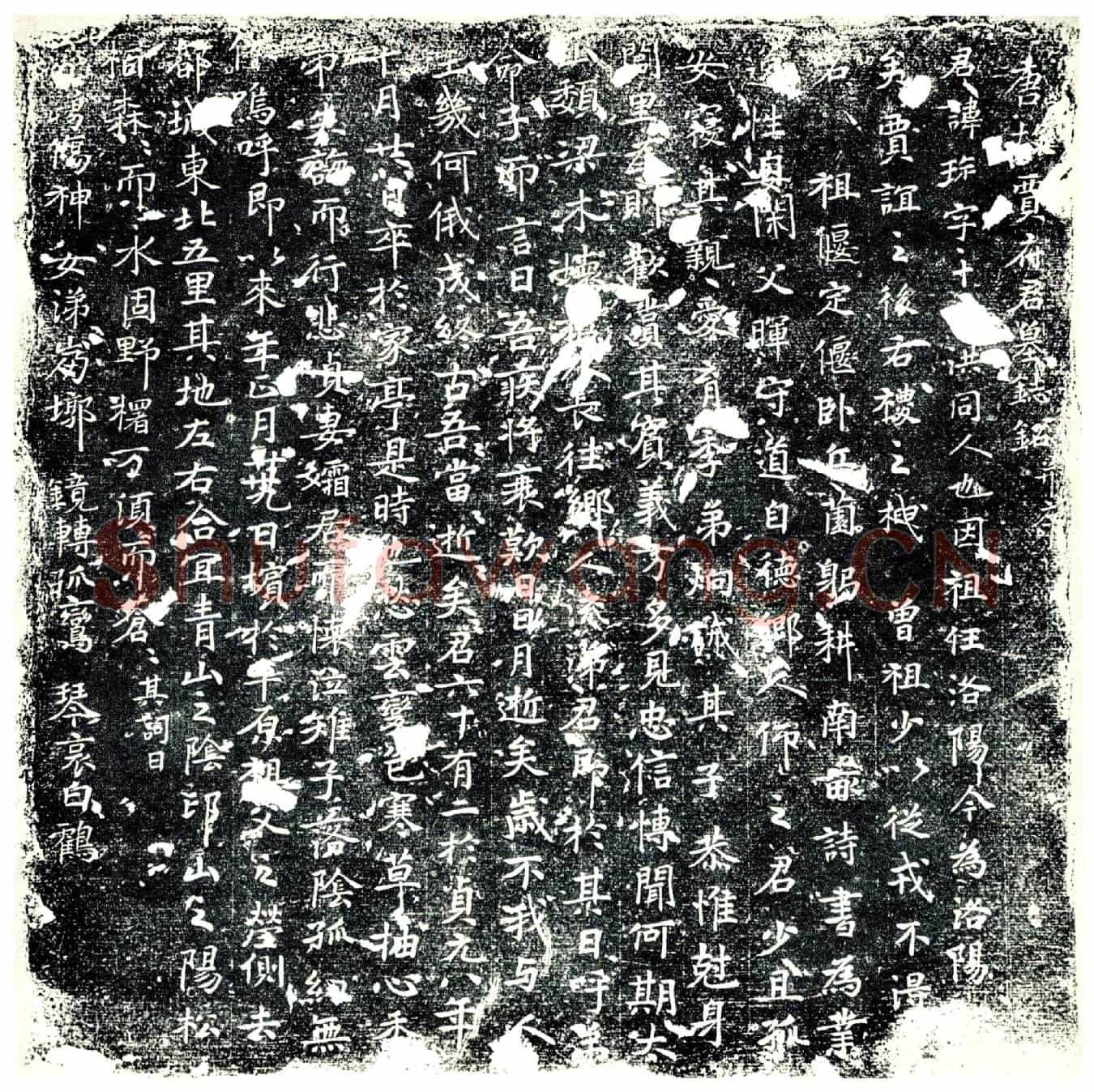 唐贾琁墓誌