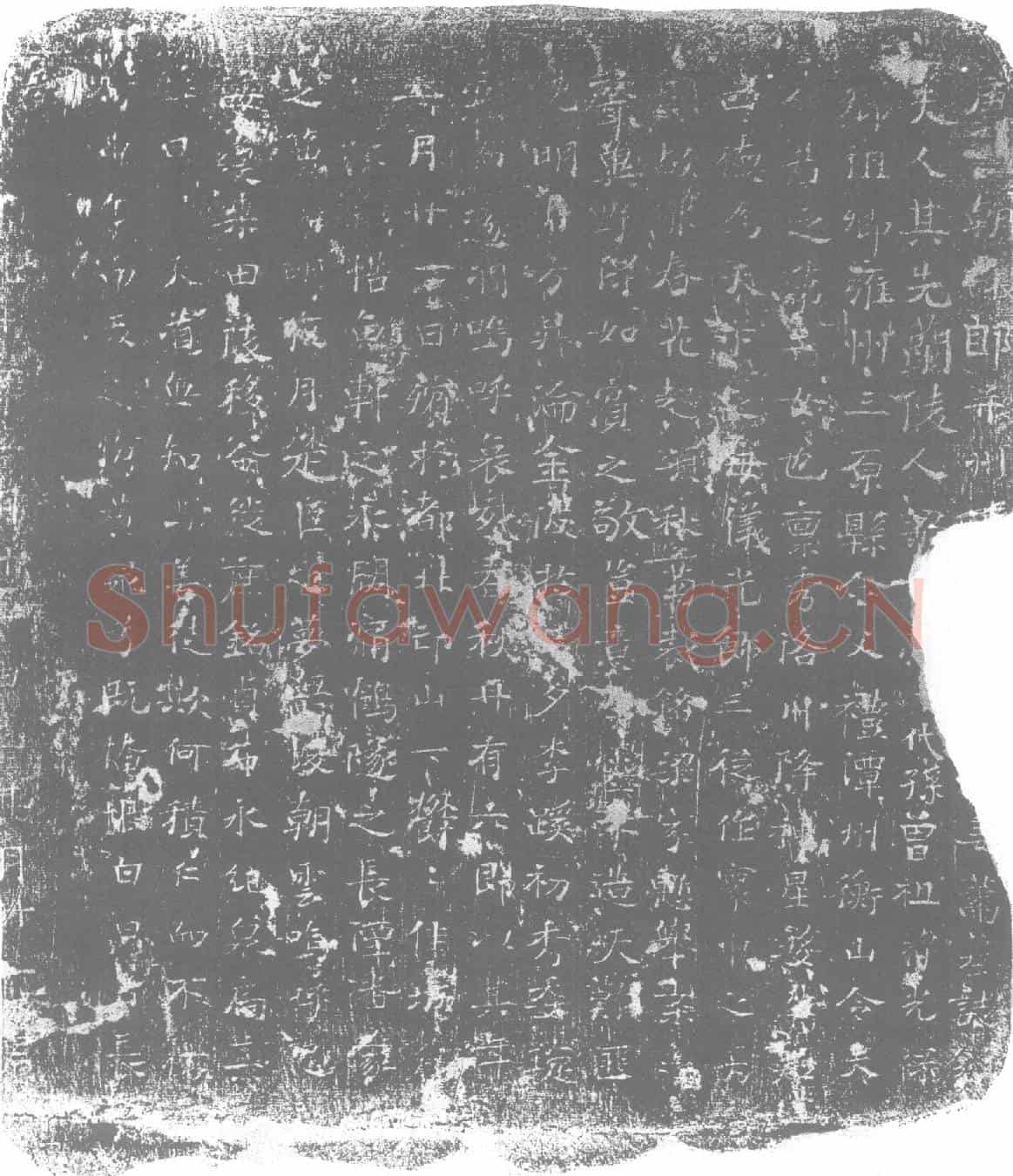 唐萧氏墓誌