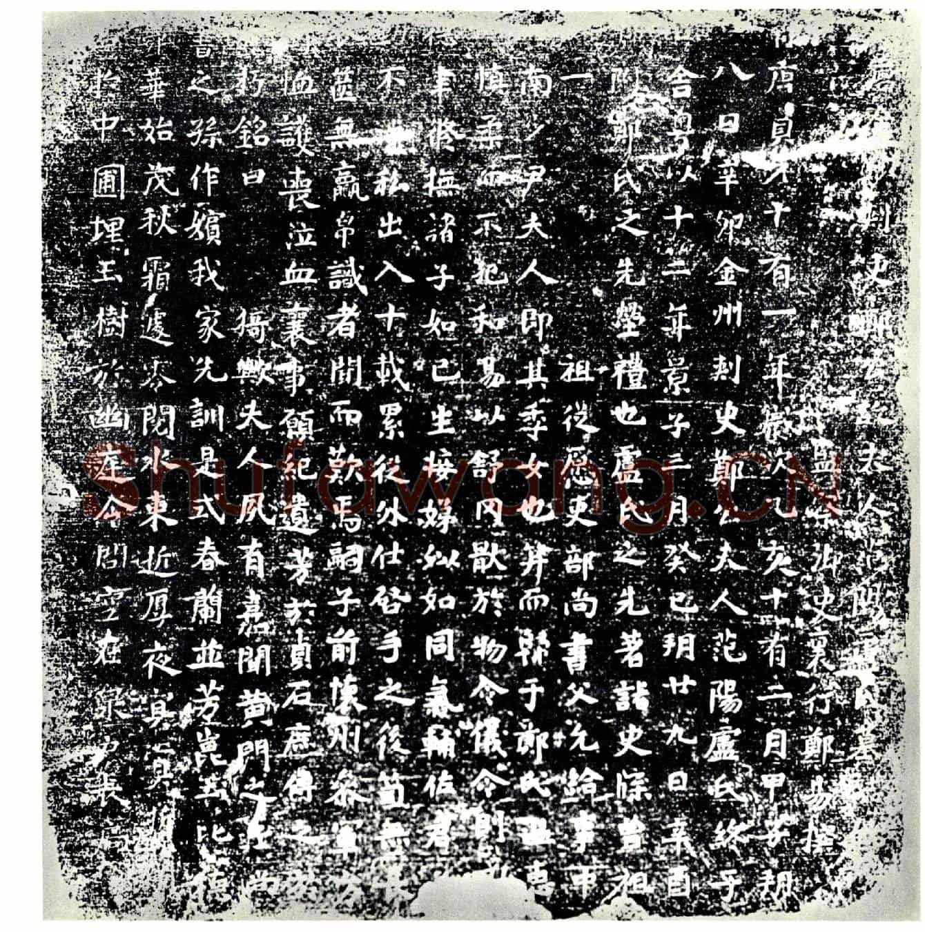 唐卢氏墓誌