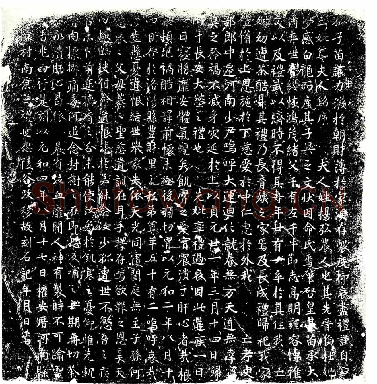 唐杨氏墓誌