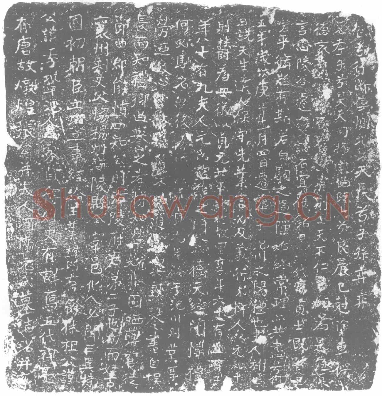 唐张季巩及夫人元氏墓誌