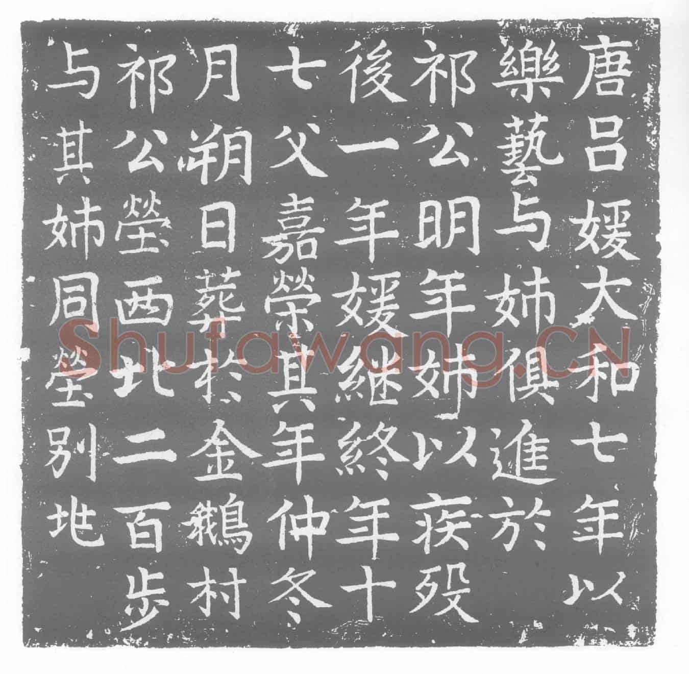 唐唐吕媛及其姊墓誌