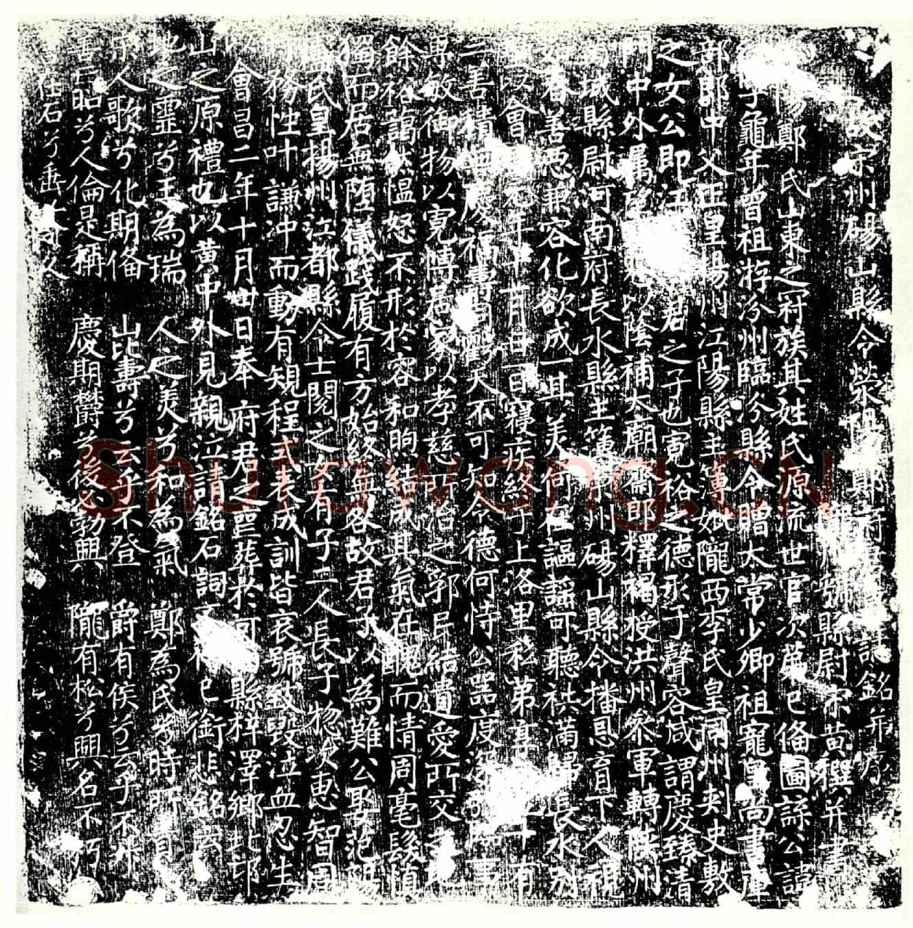 唐郑纪墓誌