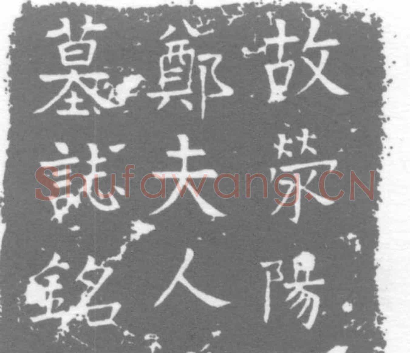 唐郑珍，李爗夫人，郑釴女儿墓誌