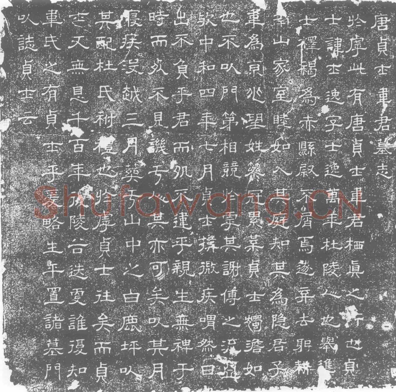 唐韦士逸墓誌