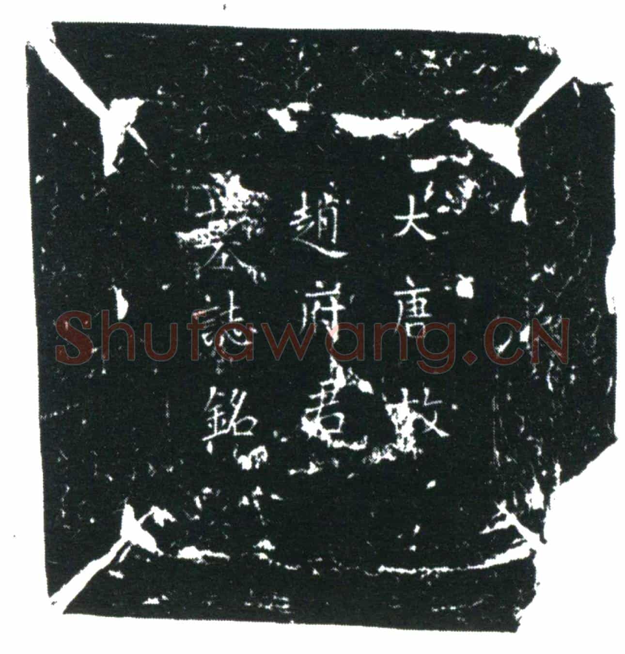 唐赵意墓誌