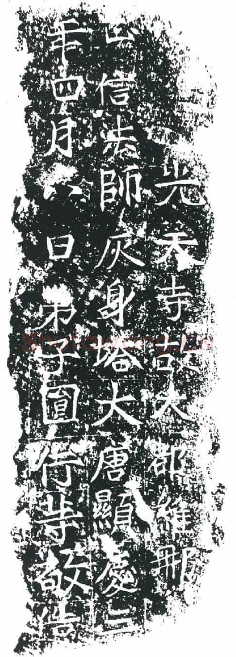 唐正信法师墓誌