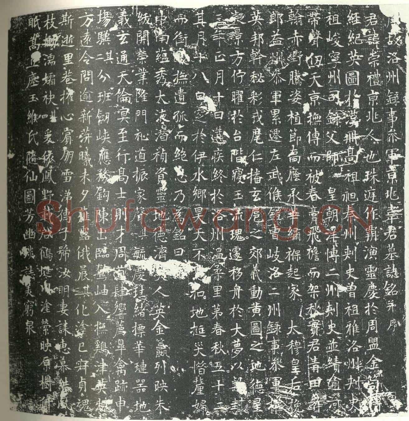 唐韦崇礼墓誌