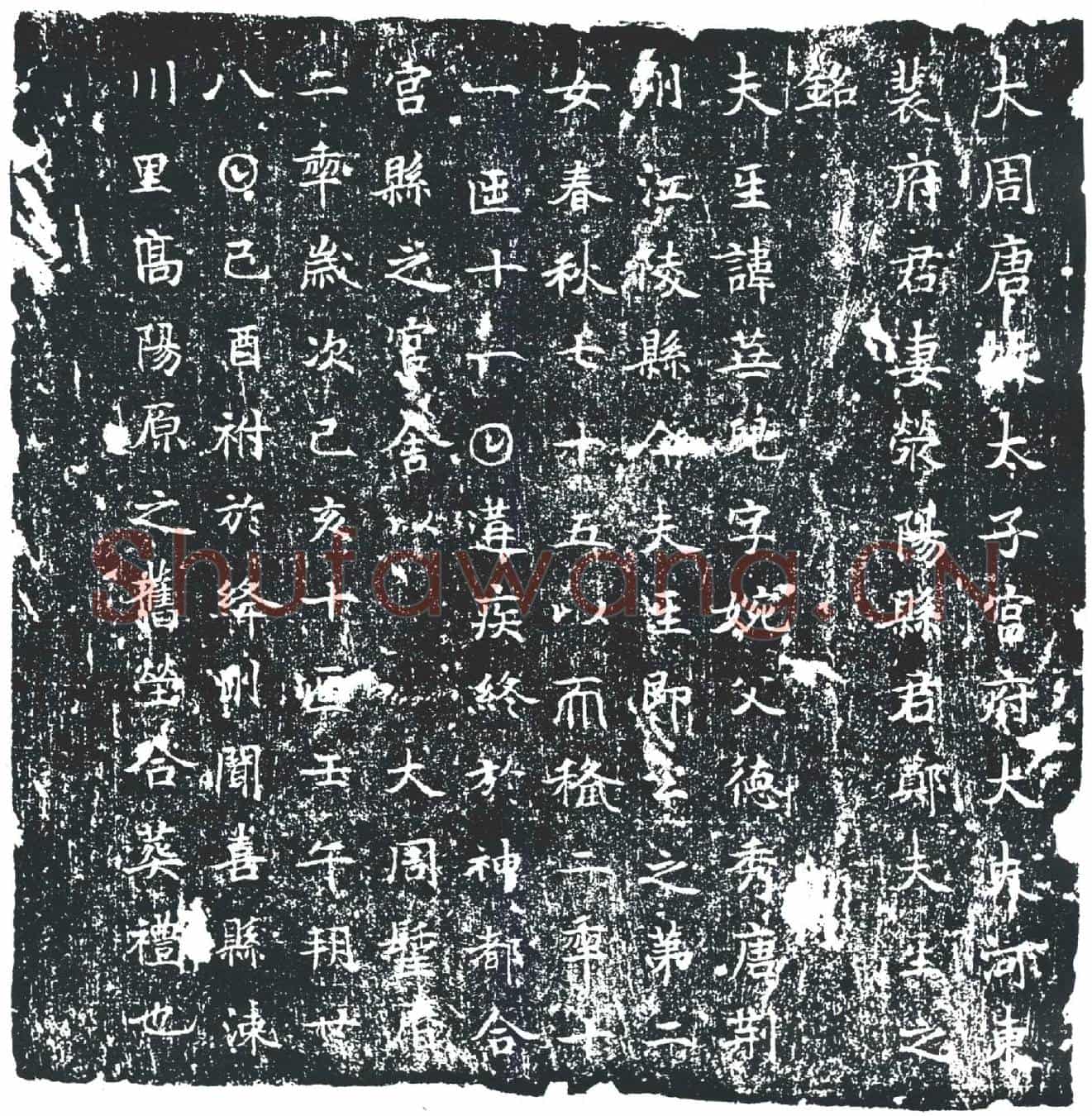 唐郑华儿墓誌