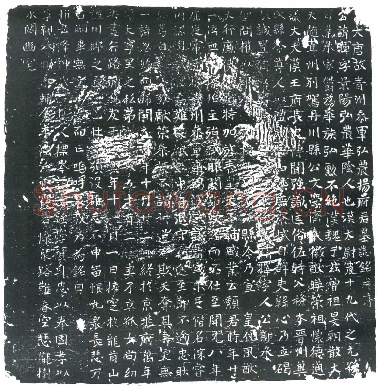 唐杨晖墓誌