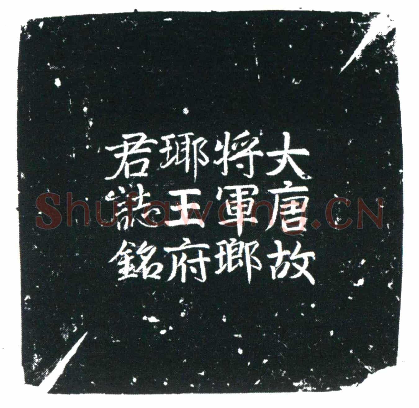 唐王守言墓誌