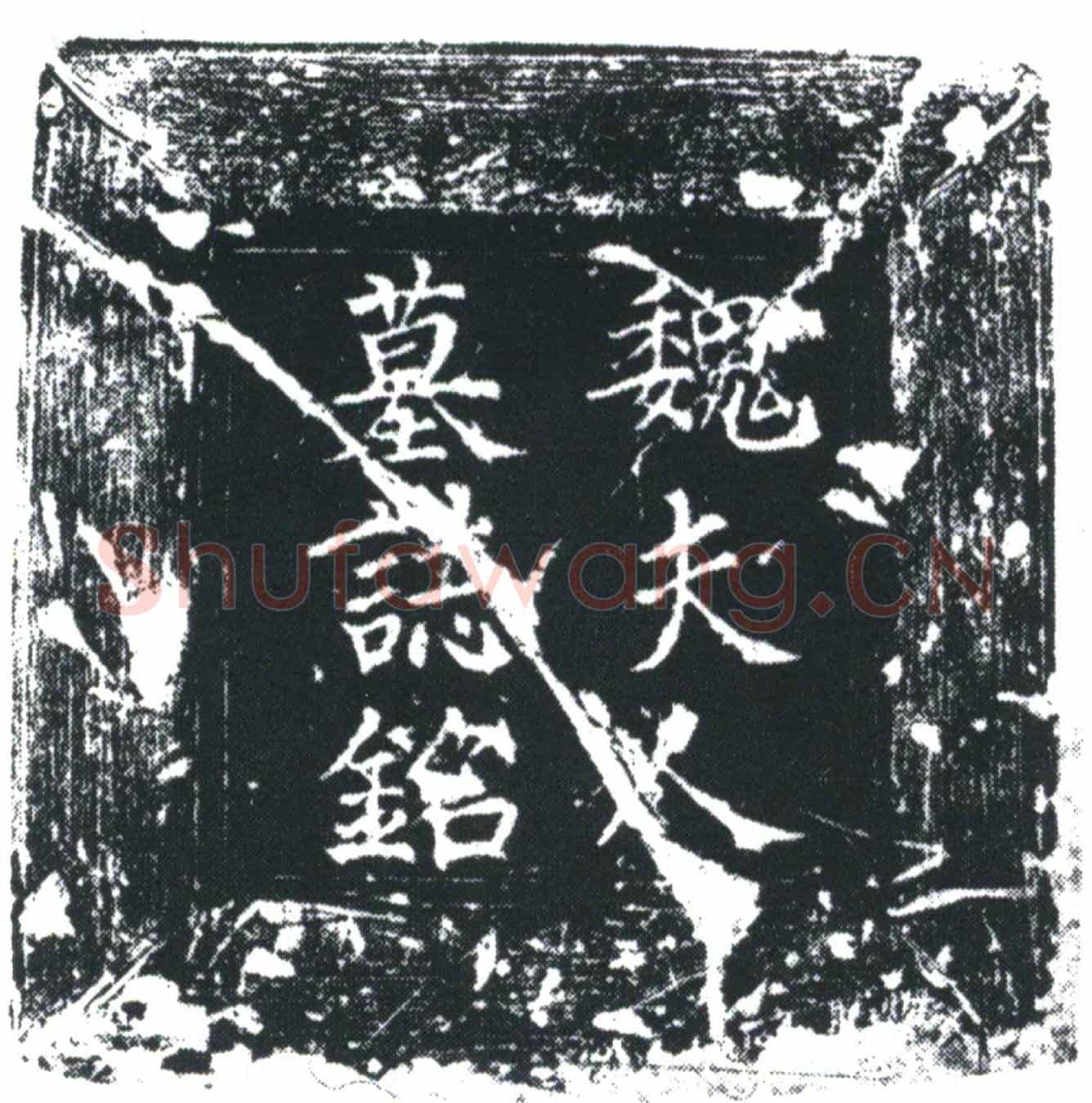 唐臧府君夫人魏氏墓誌