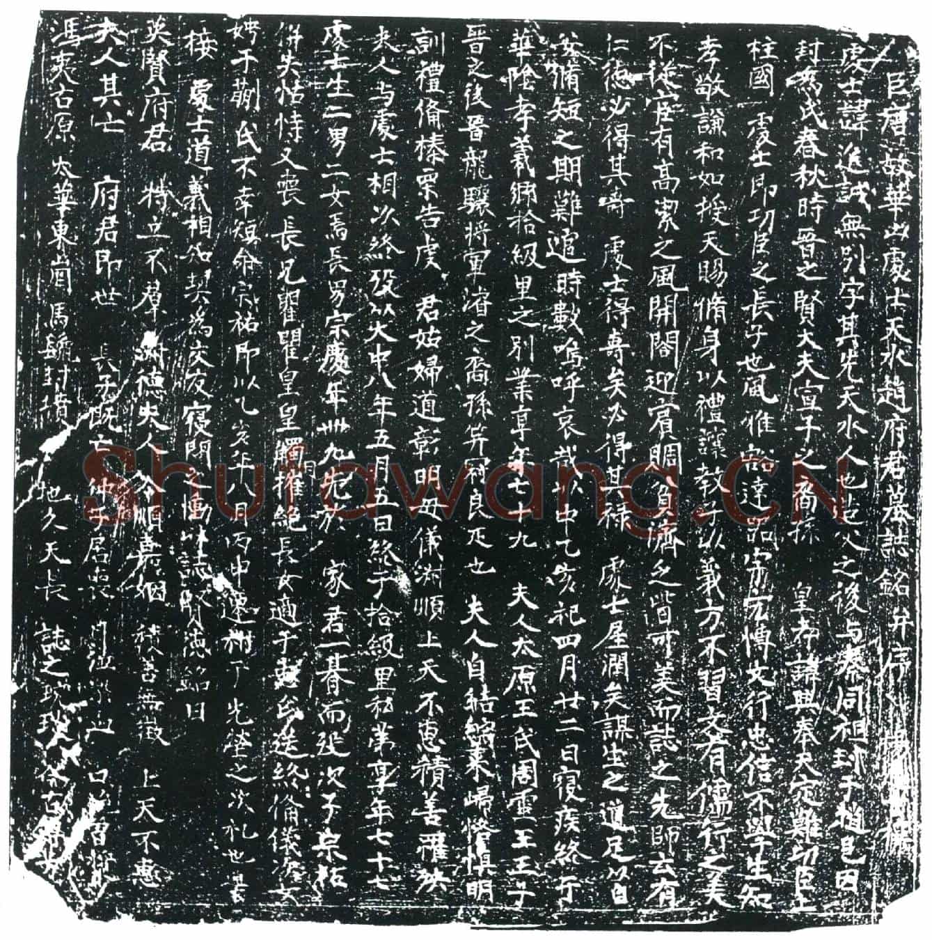 唐赵进诚墓誌