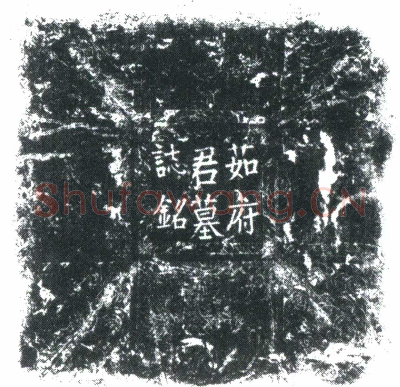 唐茹弘庆墓誌