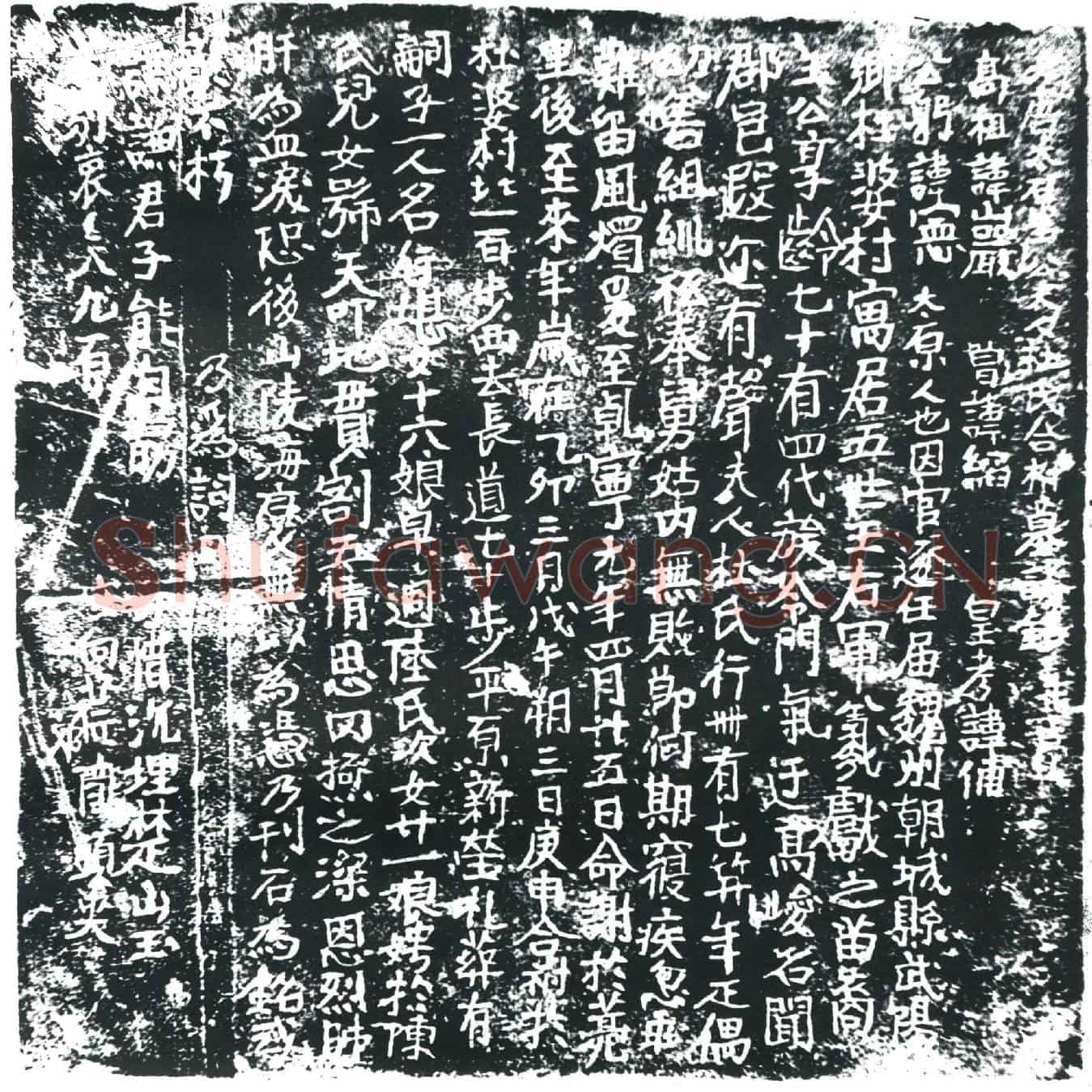 唐王宪；王宪夫人杜氏墓誌