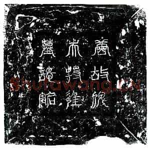 唐代 楷书墓志拓片《唐俾失十囊墓志》高清图片欣赏