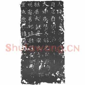 隋代 楷书墓志拓片《隋成恶仁志》高清图片欣赏