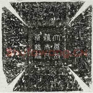 唐代 篆书 楷书墓志拓片《唐卢君妻苏氏墓志》高清图片欣赏