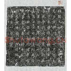 唐代 篆书 楷书墓志拓片《唐卢鶠妻单于吉华墓志》高清图片欣赏