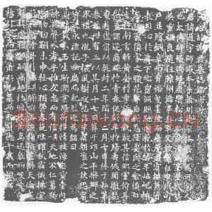 唐代 楷书墓志拓片《大唐故谢君墓志铭》高清图片欣赏
