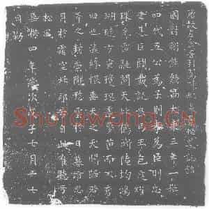 唐代 楷书墓志拓片《唐故左金吾引驾陈郡袁景恒墓志铭》高清图片欣赏