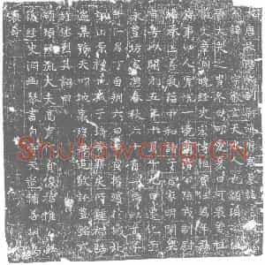 唐代 楷书墓志拓片《大唐故陪戎副尉赵府君墓志》高清图片欣赏