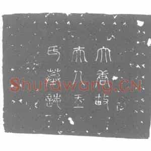 唐代 楷书墓志拓片《大唐南阳张公故太原郡太夫人王氏墓志铭》高清图片欣赏