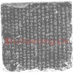 唐代 楷书墓志拓片《唐故太原府都知兵马使兼庆州行营使试殿中监赐紫金鱼袋武公夫人裴氏墓志》高清图片欣赏